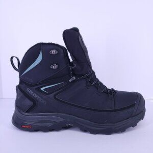 Salomon X Ultra Mid Winter Hiking Boots Womens Size 7.5 Brown Waterproof